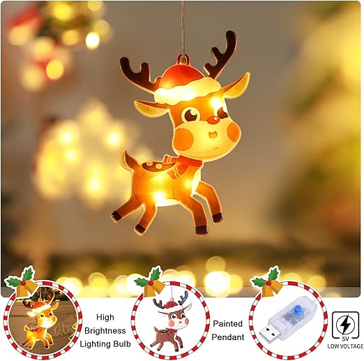 CHRISTMAS LED HANGING DECORATION
